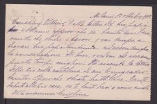 Italien Europa Postkarte Milano Mailand MEF Paar 5c via roter Bologna Schweiz