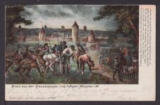 Ansichtskarte Münster NRW 1910 Gruß aus der Kreuzschanze Lübbecke