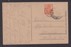 Ansichtskarte Berlin Grunewald 1921 Herthasee Wuppertal Elberfeld NRW