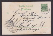 Ansichtskarte Eutin Schleswig-Holstein Litho 1899 div Ansichten Hamburg