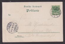 Ansichtskarte Eutin Schleswig-Holstein Litho 1898 div Ansichten Altona Hamburg