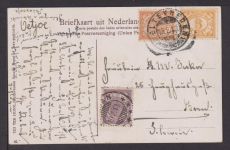 Asien Java Niederlande Niederländisch Indien Ansichtskarte Bern Schweiz 1913