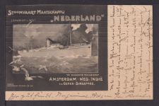 Schiffspost Asien Weltevreden Niederlande Niederländisch Indien tolle