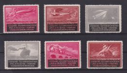 Flugpost Transport & Verkehr Österreich Zeppelin Flugzeug Philatelie selt. Lot