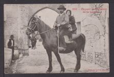 Ansichtskarte Bagnols les bains Frankreich 1904 paysan et paysanne de la Iozere