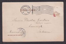 Ansichtskarte Watermelon days Danville USA 1906 Lausigk Sachsen Anhalt