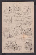 Studentika Ansichtskarte Künstlerkarte Studentenmotive sign M Ahs Tchechien 1913