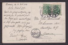 Ansichtskarte Schiff Schnelldampfer Kronprinzessin Cecilie Leuchtturm Rotesand