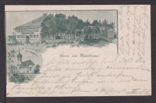 Ansichtskarte Baierbrunn Bayern 1897 München