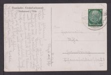 Ansichtskarte Föhr Eisenbahn Kinderheilanstalt Schleswig-Holstein 1935 Hamburg