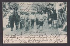 Musik Ansichtskarte Afrika Afrikanische Kapelle Wrist Schleswig-Holstein Berlin