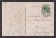 Ansichtskarte Hamburg Altona Elbschucht 1912 Ebingen Baden-Württemberg