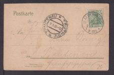 Ansichtskarte Albendorf Schlesien Ostgebiete 1905 Trautenau Böhmen Tschechien