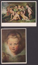 Ansichtskarte Peter Paul Rubens Kunstmappe 5 Karten Kinder des Meisters