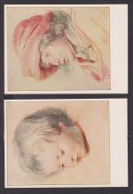 Ansichtskarte Peter Paul Rubens Kunstmappe 5 Karten Kinder des Meisters