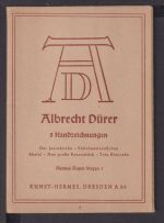 Ansichtskarte Albrecht Dürer Kunstmappe 5 Karten Handzeichnungen
