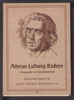Ansichtskarte Adrian Ludwig Richter Kunstmappe 5 Karten Aquarell Vierfarbendruck