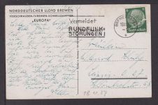 Ansichtskarte Schiffe Schifffahrt Marine Dampfer Europa Bremen Leipzig Sachsen