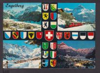 Ansichtskarte Engelberg Schweiz Wappen Dübendorf