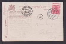 Ansichtskarte Aachen NRW Rathaus 1911 Antwerpen Belgien
