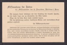 Asien Ansichtskarte Missionshaus Indien Missionsbrüder hl Franziskus Haselüne