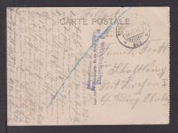 Ansichtskarte Arras Frankreich Rue d Amiens Feldpost 1916 Schaftlding Bayern