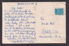 Ansichtskarte Glauchau Sachsen Postamt Rödlitz