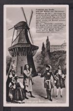 Ansichtskarte Adel Monarchie Friedrich der Große und der Müller von Sanssouci