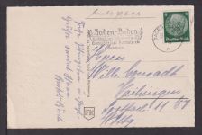 Ansichtskarte Baden-Baden Baden-Württemberg Pfingsten 1914 Vaihingen Stuttgart