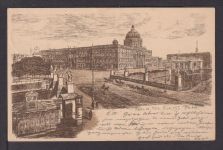 Ansichtskarte Berlin KGL Schoss 1904 Kleinlaufenburg Baden-Württemberg