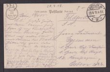 Ansichtskarte Berlin Haus Trarbach Hofgarten 1915 Feldpost