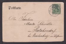 Ansichtskarte Lippehne Pommern Ostgebiete Wilhhelmstrasse Reichenberg Böhmen