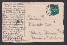 Ansichtskarte Bamberg Bayern Domgasse 1931 Tabarz Thüringen Radierung