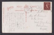 Ansichtskarte Sheffield Großbritannien 1956 Fakenham