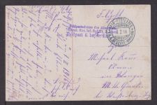 Ansichtskarte 1. Weltkrieg Zeppelin Lufschiffe Feldpost 1916 Weißenburg Bayern