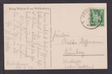 Ansichtskarte Adel Monarchie König Wilhelm II von Württemberg Nürnberg Bayern