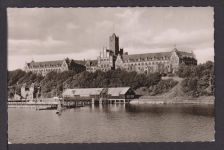 Ansichtskarte Flensburg Schleswig-Holstein Mürwik Marineschule Wiesbaden Hessen