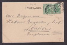 Ansichtskarte Bad Schwalbach Hessen 1902 London Großbritannien