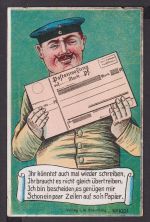 Postanweisung Ansichtskarte Soldat Hagenau Elsass Frankreich 1911Gundeshofen