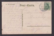 Postanweisung Ansichtskarte Soldat Hagenau Elsass Frankreich 1911Gundeshofen