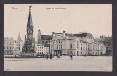 Ansichtskarte Thorn Ostgebiete Pommern Stadt Theater 1908 Schönsee Bayern
