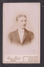 Foto alte selt. illustrierte Fotoplatte Reklame Photographie Theodor Wenzel