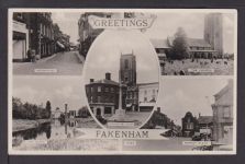 Ansichtskarte Fakenham Großbritannien Kaufbeuren Bayern