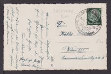 Ansichtskarte St Joachimstal Ostgebiete Sudeten 1940 Wien Österreich