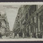 Ansichtskarte Alexandria Ägypten Cherif Pascha Street Durban Südafrika