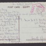 Ansichtskarte Alexandria Ägypten Cherif Pascha Street Durban Südafrika