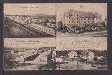 Ansichtskarte 1. Weltkrieg Truppenlager Elsenborn Belgien 1914 Pritzig Pommern