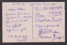 Ansichtskarte Bietigheim Baden-Württemberg Feldpost 1918 Waldkirchen Bayern