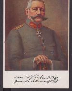 Ansichtskarte Pillau Ostpreussen Ostgebiete Hindenburg mit Eindruck Verein für