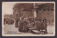 Ansichtskarte Ortelsburg Ostpreußen Obsthändlerinnen Sterkrade NRW 1918 Holten